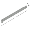 Afbeeldingen van GB Heng 500 40x5 voor pen 13mm Elektrolytisch Verzinkt