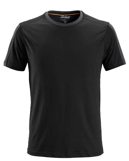 Afbeeldingen van Snickers t-shirt 2518-0458 maat 3XL zwart