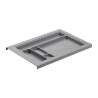 Afbeeldingen van Hettich Schrijfartikelenlade voor smalle container, 25 mm hoog, 280 / 292, Aluminiumkleurig