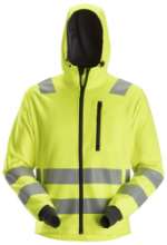 Afbeeldingen van Snickers hoodie 8039-6600 maat XXL  High Visibility Geel