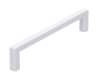 Afbeeldingen van Siro Meubelgreep metaal - boorafstand 128mm/L 136mm/H 28mm/B 8mm wit 