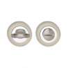 Afbeeldingen van INTERSTEEL WC-sluiting 6mm rond met7mm nokken chroom/nikkel mat 3476