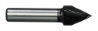 Afbeeldingen van Makita V-groeffrees - Ø12,7x16mm 60° - schacht Ø8mm 2 beitels