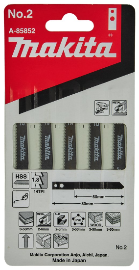 Afbeeldingen van Makita Decoupeerzaagblad No2 A-85852