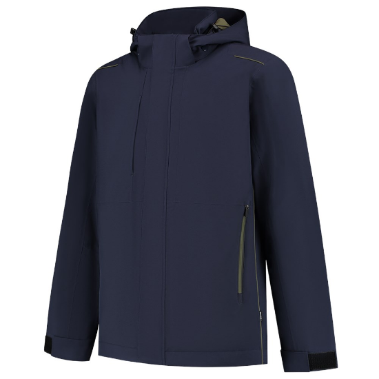 Afbeeldingen van Tricorp winter tech shell Accent - maat M - ink/army  