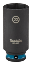 Afbeeldingen van Makita Krachtdop IMPBL 3/8 22mm lang E-16396