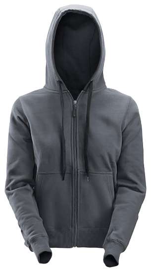 Afbeeldingen van Snickers zip hoodie 2806-5800 maat XS staal grijs