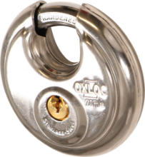 Afbeeldingen van Oxloc Discushangslot RVS 70mm
