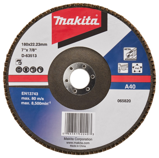 Afbeeldingen van Makita Lamellenschijf D-63513-10 - Ø180mm - A40 