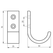 Afbeeldingen van Hermeta Jashaak 0111-11E Mat F1