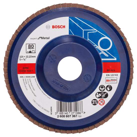 Afbeeldingen van Bosch Lamellenschuurschijf X551, Expert for Metal