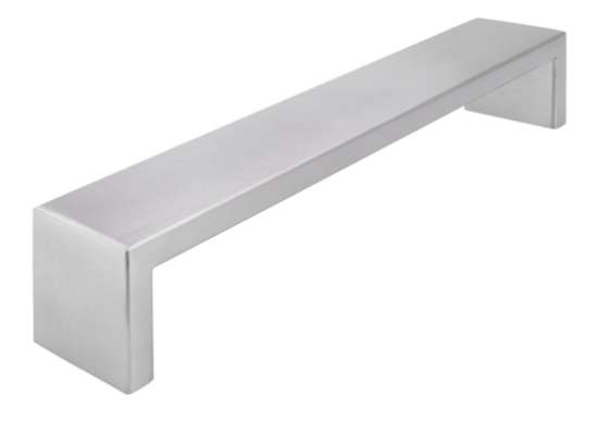 Afbeeldingen van Siro Meubelgreep metaal - boorafstand 320mm/L 330mm/H 40mm/B 40mm - RVS 
