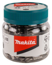 Afbeeldingen van Makita Schroefbit PH2x25mm pot 100st B-24876