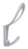 Afbeeldingen van Siro Kapstokhaak metaal - boorafstand 25mm/L 161mm/H 71mm/B 76mm - aluminium 