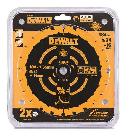 Afbeeldingen van DeWALT Cirkelzaagblad DT10302