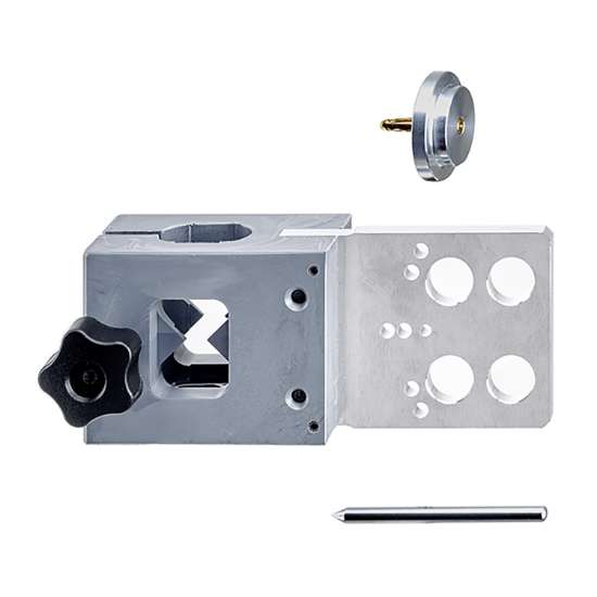 Afbeeldingen van Hettich Accura boorlichaam met centreerpin en aftastelement, aluminium/kunststof, voor scharnieren/montageplaten