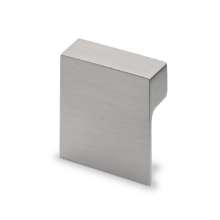 Afbeeldingen van Hettich Greep Venusia, boorafstand 32, L 60 mm, B 60 mm, H 21 mm, roestvrij staal finish geborsteld