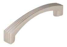 Afbeeldingen van Siro Meubelgreep metaal - boorafstand 96mm/L 115mm/H 27mm/B 14mm - nikkel mat 