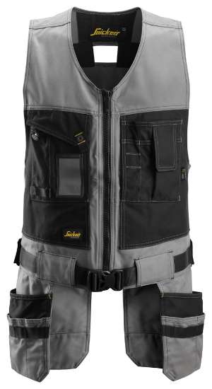 Afbeeldingen van Snickers toolvest 4254-1804 maat 2XL donker grijs