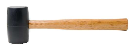 Afbeeldingen van Stanley rubberen hamer - 450 gram