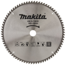 Afbeeldingen van Makita zaagblad D-73019 - 305x30 HM 80T - voor aluminium 