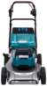 Afbeeldingen van Makita Grasmaaier DLM533PT4 - 2x18v 4x 5,0Ah li-on accu 53cm - inclusief duo snellader, in doos 