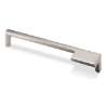 Afbeeldingen van Hettich Greep Zenga links, boorafstand 192, L 201 mm, B 36 mm, H 30 mm, roestvrij staal finish geborsteld