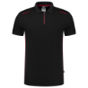 Afbeeldingen van Tricorp poloshirt Accent - maat XS - zwart/rood  