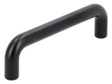 Afbeeldingen van Siro Meubelgreep metaal - boorafstand 96mm/L 106mm/H 29mm/B 10mm mat zwart 