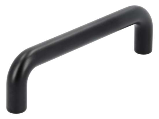 Afbeeldingen van Siro Meubelgreep metaal - boorafstand 96mm/L 106mm/H 29mm/B 10mm mat zwart 
