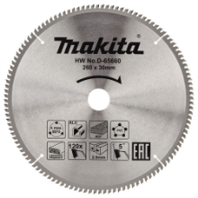 Afbeeldingen van Makita Zaagb multi 260x30 120T 5g D-65660