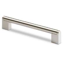 Afbeeldingen van Hettich Greep Brema, boorafstand 96, L 108 mm, B 14 mm, H 35 mm, Roestvrij staal geborsteld / roestvrij staal finish geborsteld