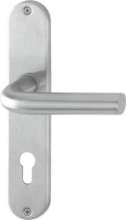 Afbeeldingen van Hoppe Binnendeurgarnituur op schild Bonn E150Z/302 - PC 55 - RVS