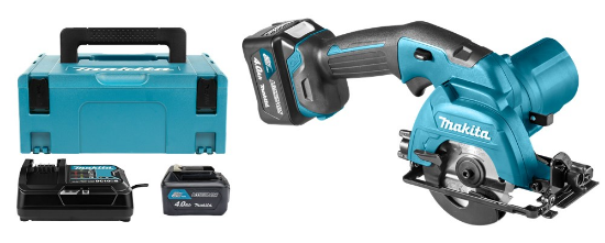 Afbeeldingen van Makita Cirkelzaag HS301DSMJ - 10,8v 85mm 