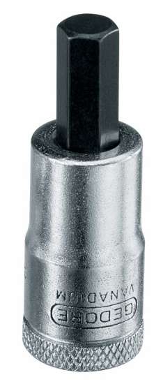 Afbeeldingen van GEDORE Dopsleutel-schroevendraaier 3/8" tbv binnenzeskant-schroeven IN 30 (MM)
