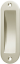 Afbeeldingen van Hermeta schuifdeurkom 120x40mm 4560-02 ovaal
