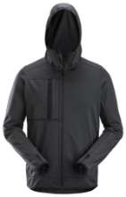 Afbeeldingen van Snickers Workwear AllroundWork, Fleece Hoodie met Rits 8058