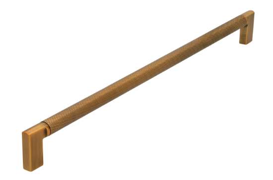 Afbeeldingen van Siro Meubelgreep metaal - boorafstand 320mm/L 334mm/H 32mm/B 12mm antiek messing 
