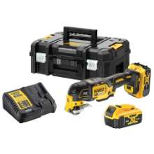 Afbeeldingen van DeWalt DCS356P2-QW brushless oscillerende multitool - 18V XR - 3 snelheden, 2x5.0Ah