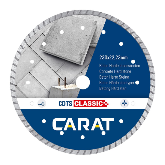 Afbeeldingen van Carat diamantzaag CDTSC Classic voor beton en harde materialen