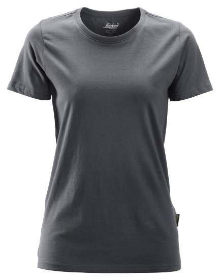 Afbeeldingen van Snickers dames t-shirt 2516-5800 maat M grijs