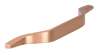 Afbeeldingen van Siro Meubelgreep metaal - boorafstand 160mm/L 200mm/H 29mm/B 17mm koper mat 