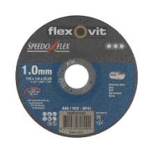 Afbeeldingen van Flexovit Doorslijpschijf 115x1.0x22.2mm - zachte metalen