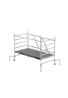 Afbeeldingen van Vouw-/Rolsteiger breed - aluminium