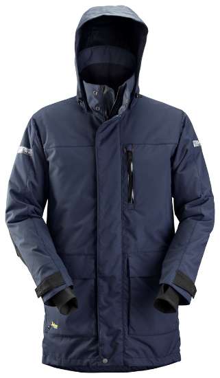 Afbeeldingen van Snickers parka 1800-9504 maat M donker blauw
