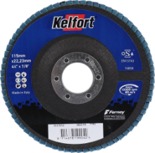 Afbeeldingen van Kelfort lamellenschijf - 115mm P80 - zirkoonoxide