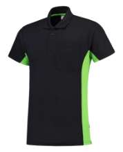 Afbeeldingen van Tricorp poloshirt 202002 - maat 7XL - marineblauw/limoengroen 