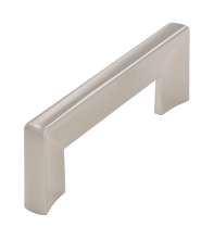 Afbeeldingen van Siro Meubelgreep metaal - boorafstand 96mm/L 104mm/H 36mm/B 10mm RVS effect 