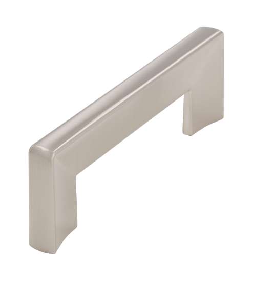 Afbeeldingen van Siro Meubelgreep metaal - boorafstand 96mm/L 104mm/H 36mm/B 10mm RVS effect 