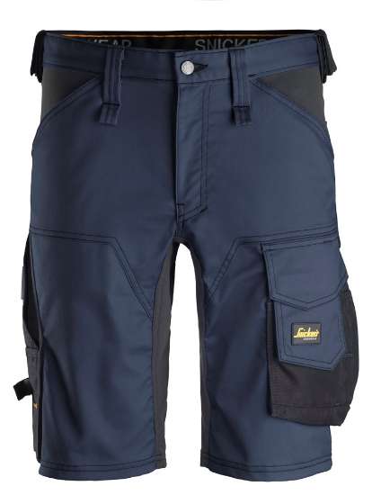 Afbeeldingen van Snickers korte broek 6143-9504 maat 064 donker blauw